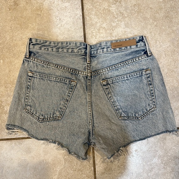 GRLFRND Helena Acid Wash Denim Shorts 26 Revolve - Picture 8 of 8